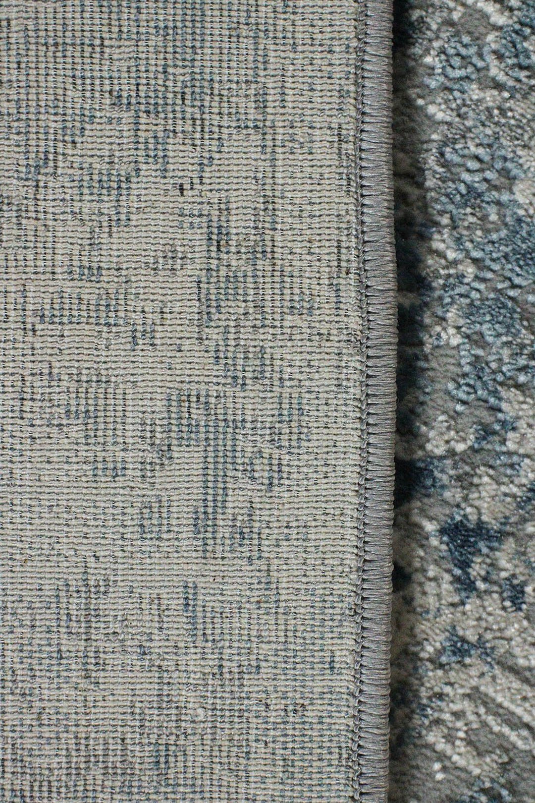 Turkish Modern Festival - 1 Rug - 2.6 x 10. FT - Beige and Blue - Superior Comfort, Modern Style Accent Rugs - V Surfaces