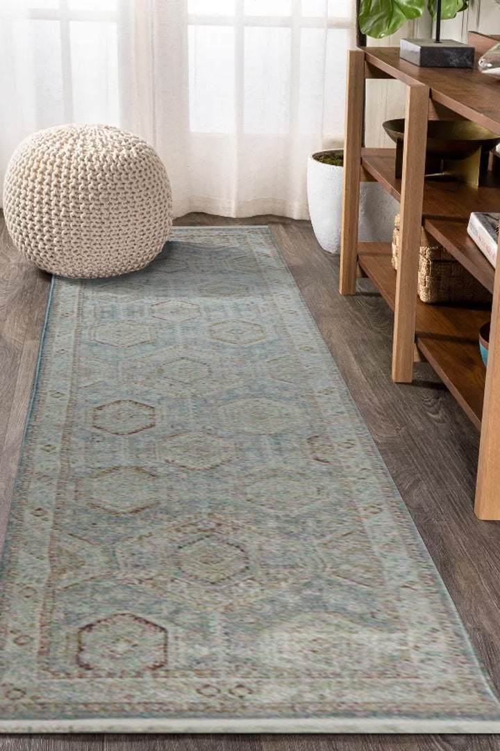 Turkish Modern Festival - 1 Rug - 2.6 x 10. FT - Gray - Superior Comfort, Modern Style Accent Rugs - V Surfaces