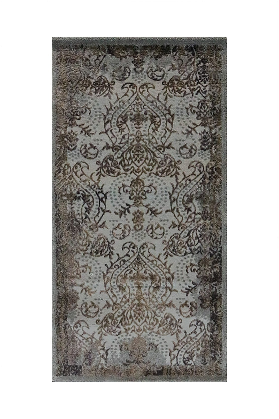 Turkish Modern Festival 1 Rug - 2.6 x 4.9 FT - Gray - Superior Comfort, Modern Style Accent Rugs - V Surfaces