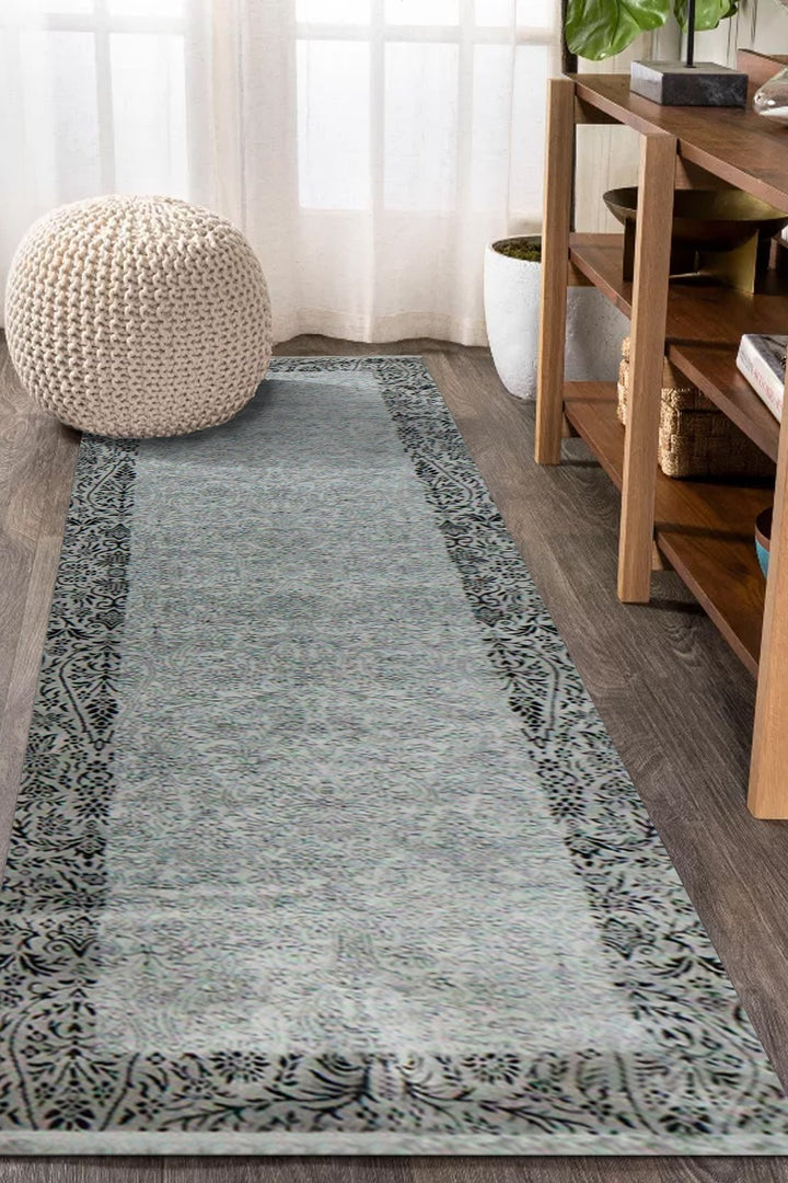 Turkish Modern Festival - 1 Rug - 2.6 x 9.8 FT - Gray - Superior Comfort, Modern Style Accent Rugs - V Surfaces