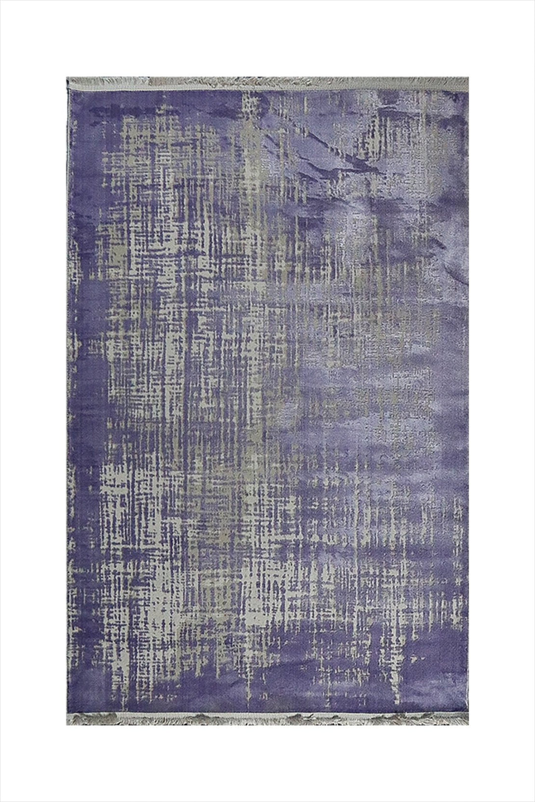 Turkish Modern Festival 1 Rug - 3.93 x 5.90 FT - Gray and Blue - Superior Comfort, Modern Style Accent Rugs - V Surfaces