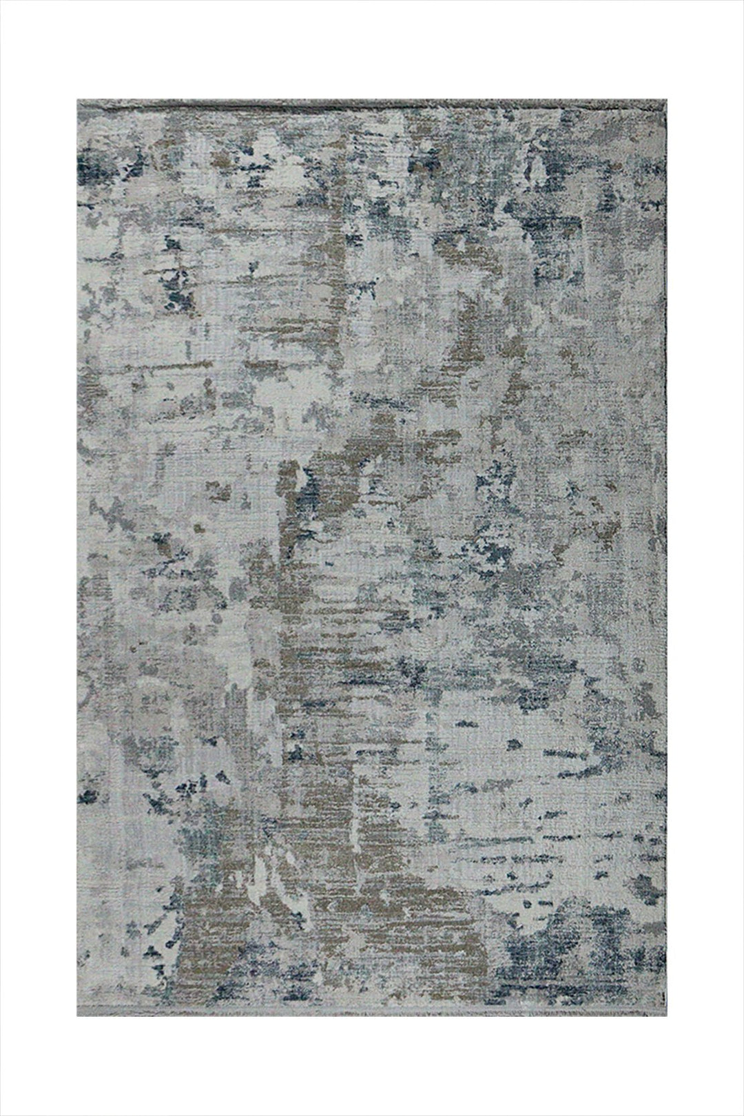 Turkish Modern Festival 1 Rug - 5.2 x 7.2 FT - Gray - Sleek and Minimalist for Chic Interiors - V Surfaces