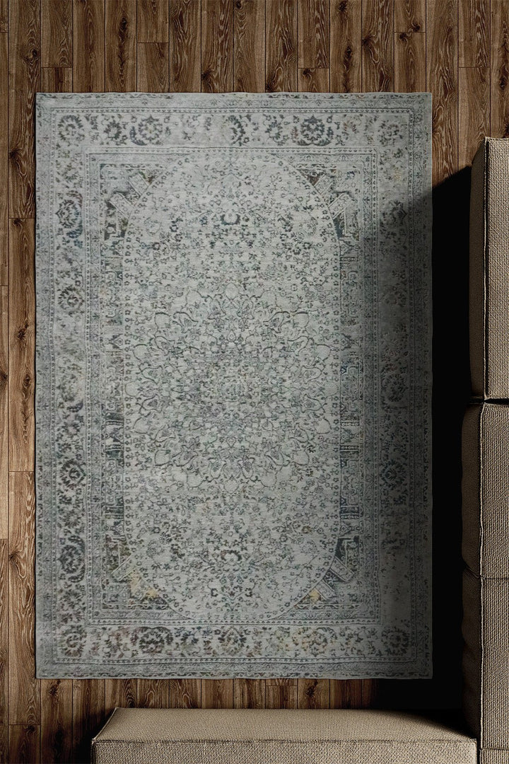 Turkish Modern Festival 1 Rug - 5.2 x 7.2 FT - Gray - Superior Comfort, Modern Style Accent Rugs - V Surfaces