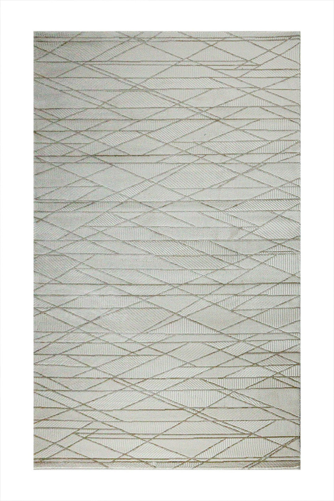 Turkish Modern Festival 1 Rug - 5.2 x 7.5 FT - Beige - Sleek and Minimalist for Chic Interiors - V Surfaces