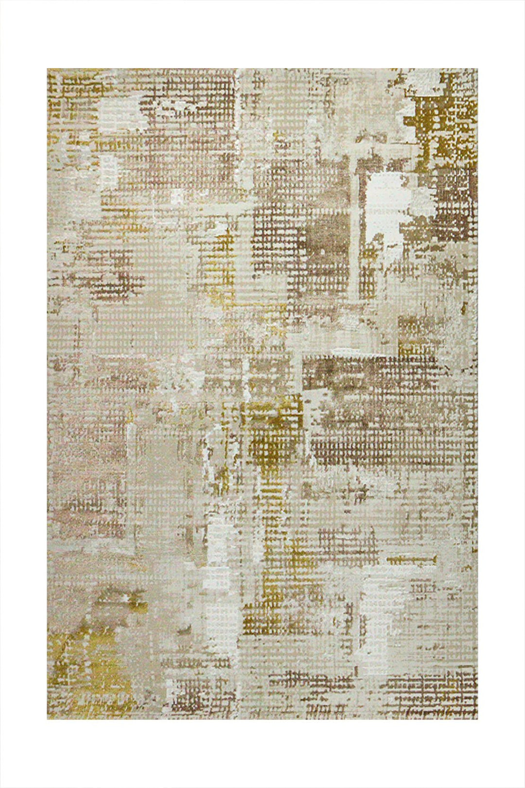 Turkish Modern Festival 1 Rug - 5.2 x 7.5 FT - Beige - Sleek and Minimalist for Chic Interiors - V Surfaces