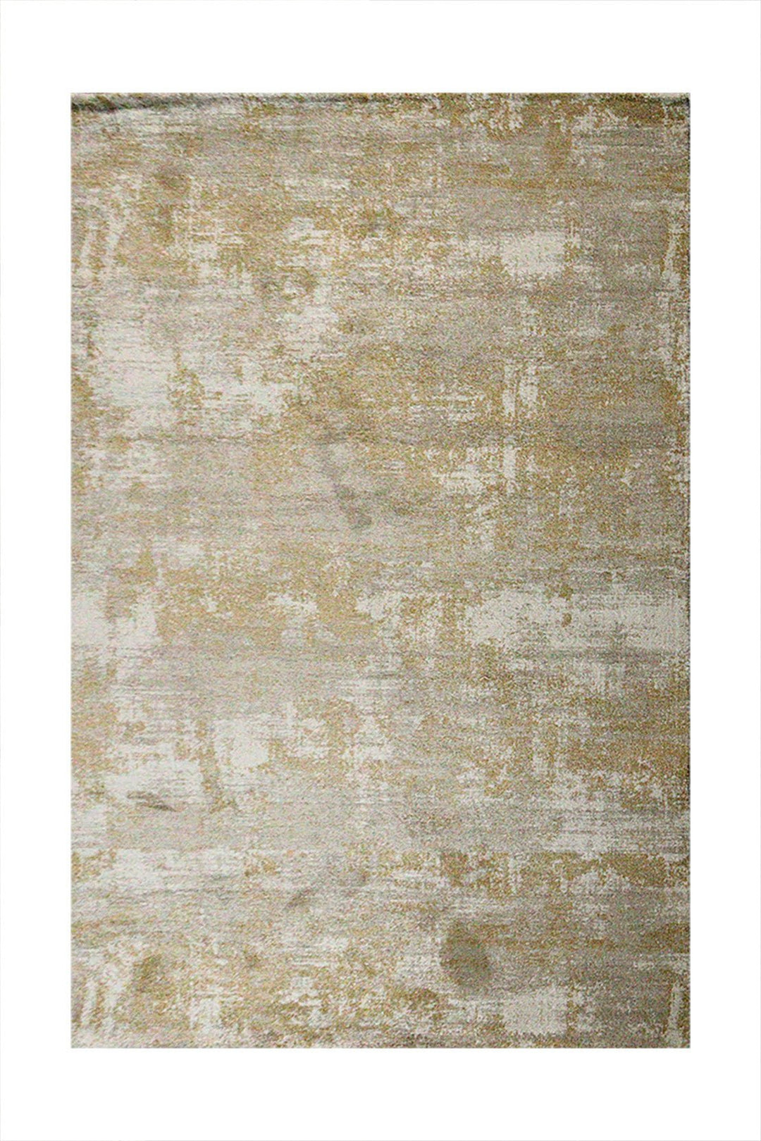 Turkish Modern Festival - 1 Rug - 5.2 x 7.5 FT - Cream and Golden - Superior Comfort, Modern Style Accent Rugs - V Surfaces