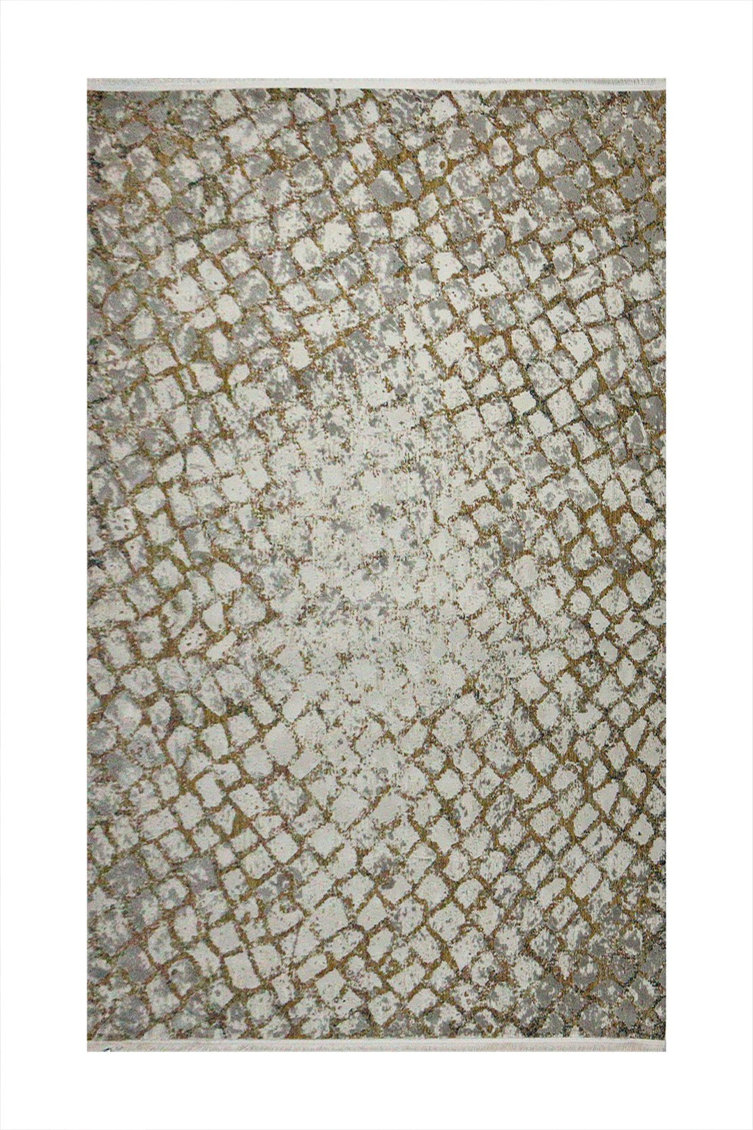 Turkish Modern Festival 1 Rug - 5.2 x 7.5 FT - Cream - Sleek and Minimalist for Chic Interiors - V Surfaces