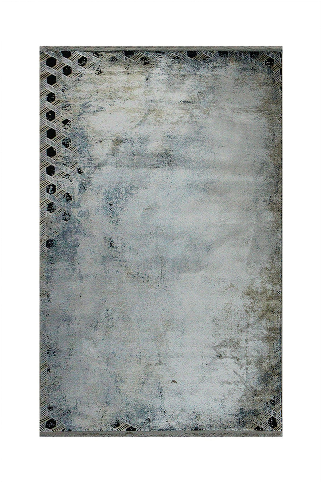 Turkish Modern Festival 1 Rug - 5.2 x 7.5 FT - Cream - Sleek and Minimalist for Chic Interiors - V Surfaces