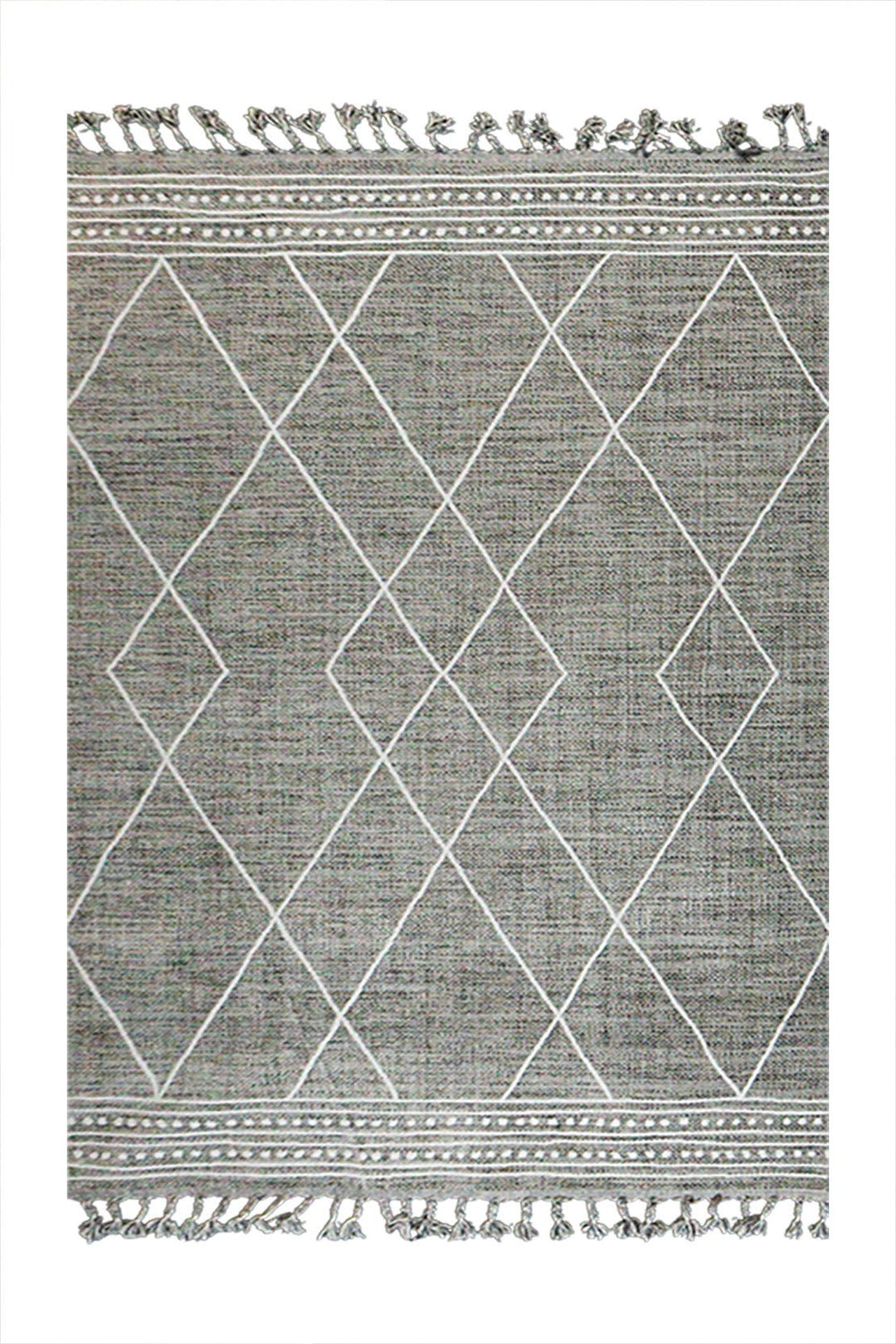 Turkish Modern Festival - 1 Rug - 5.2 x 7.5 FT - Cream - Superior Comfort, Modern Style Accent Rugs - V Surfaces