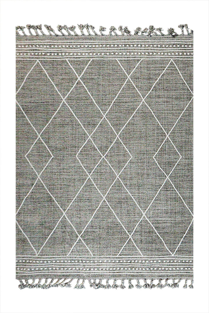 Turkish Modern Festival - 1 Rug - 5.2 x 7.5 FT - Cream - Superior Comfort, Modern Style Accent Rugs - V Surfaces