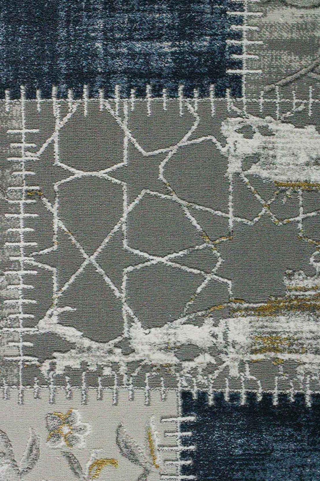 Turkish Modern Festival - 1 Rug - 5.2 x 7.5 FT - Gray - Superior Comfort, Modern Style Accent Rugs - V Surfaces