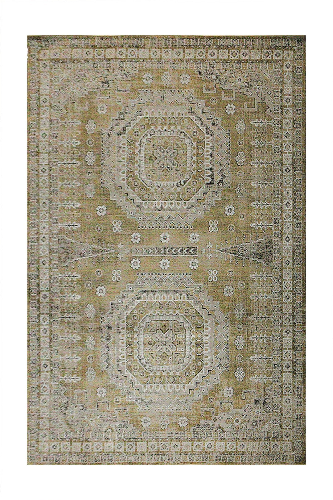 Turkish Modern Festival - 1 Rug - 5.2 x 7.5 FT - Gray - Superior Comfort, Modern Style Accent Rugs - V Surfaces