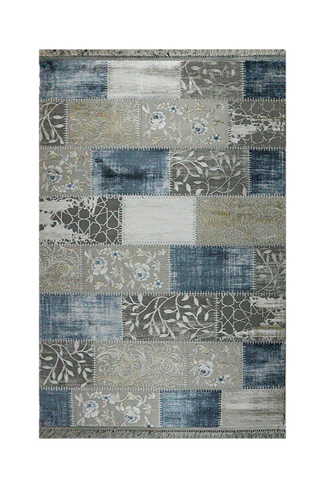 Turkish Modern Festival - 1 Rug - 5.2 x 7.5 FT - Gray - Superior Comfort, Modern Style Accent Rugs - V Surfaces