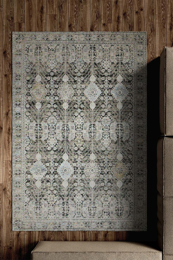 Turkish Modern Festival - 1 Rug - 5.2 x 7.5 FT - Gray - Superior Comfort, Modern Style Accent Rugs - V Surfaces