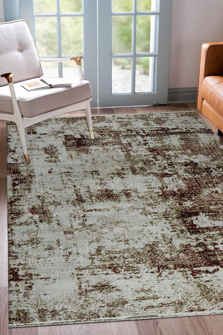 Turkish Modern Festival 1 Rug - 5.24 x 7.54 FT - Gray - Superior Comfort, Modern Style Accent Rugs - V Surfaces