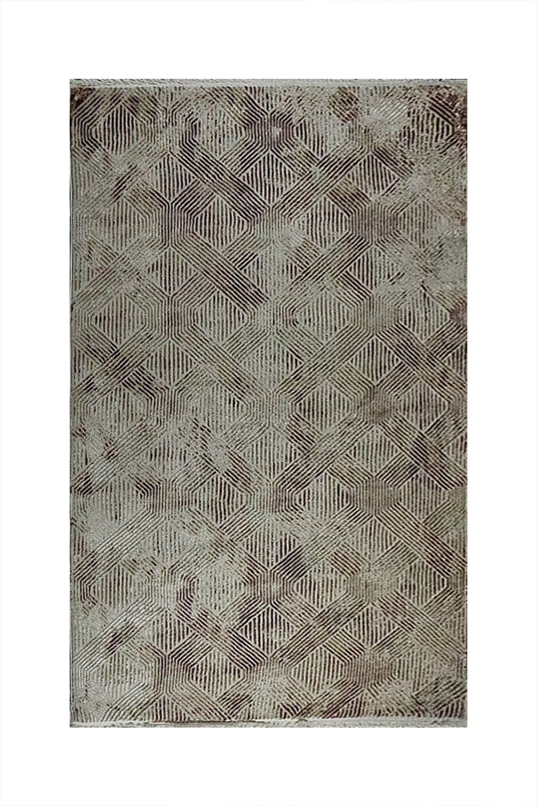 Turkish Modern Festival 1 Rug - 5.24 x 7.54 FT - Gray - Superior Comfort, Modern Style Accent Rugs - V Surfaces