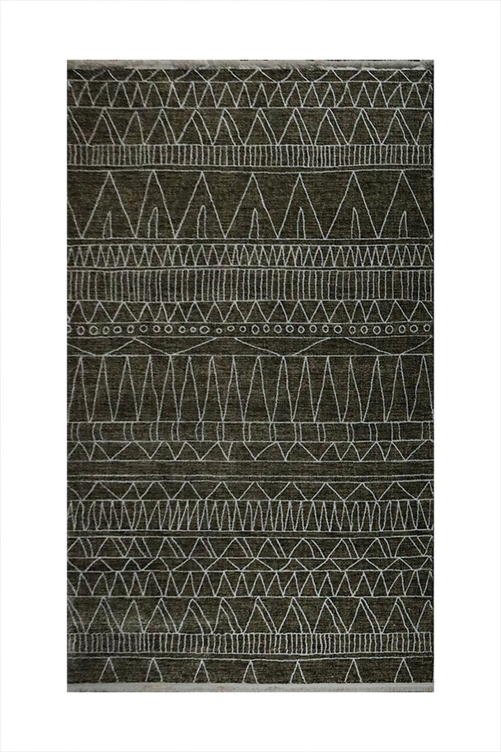 Turkish Modern Festival 1 Rug - 6.5 x 9.5 FT - Yellow - Superior Comfort, Modern Style Accent Rugs - V Surfaces