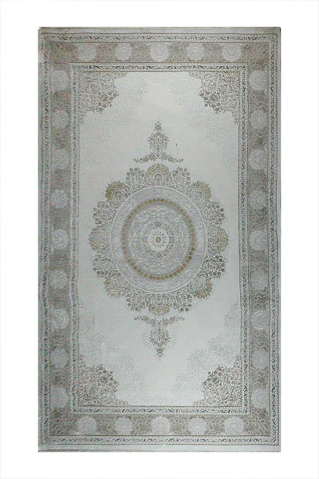 Turkish Modern Festival 1 Rug - 8.2 x 13. FT - Cream - Sleek and Minimalist for Chic Interiors - V Surfaces