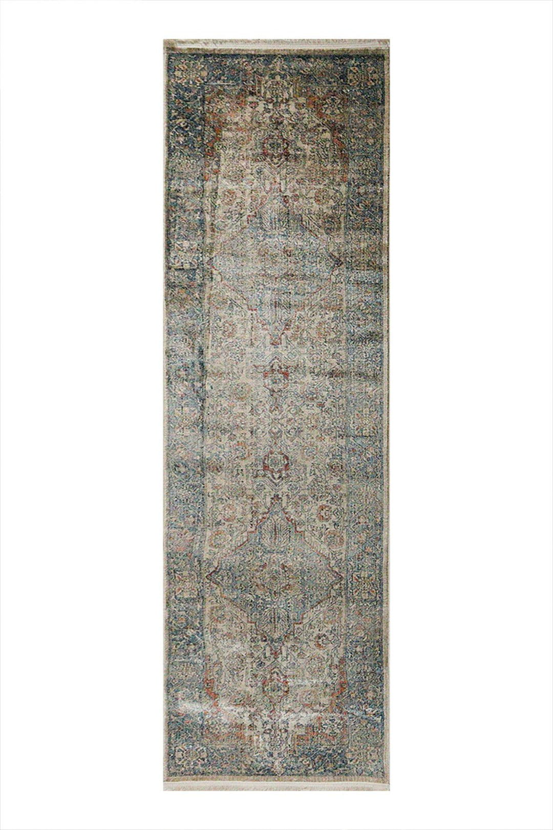 Turkish Modern Festival-1 Rug - Beige - 2.1 X 8.0 Ft- Sleek And Minimalist For Chic Interiors - V Surfaces