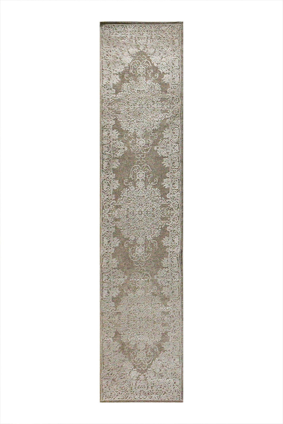 Turkish Modern Festival-1 Rug - Beige - 2.2 X 11.9 Ft- Sleek And Minimalist For Chic Interiors - V Surfaces