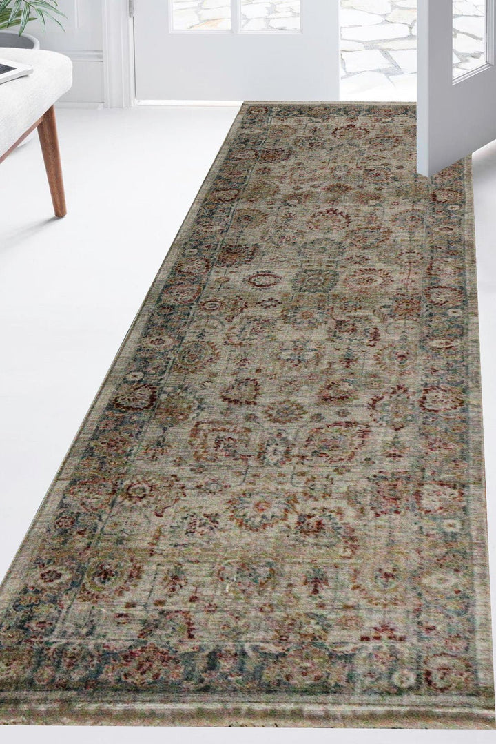 Turkish Modern Festival-1 Rug - Beige - 2.6 X 7.8 Ft- Sleek And Minimalist For Chic Interiors - V Surfaces