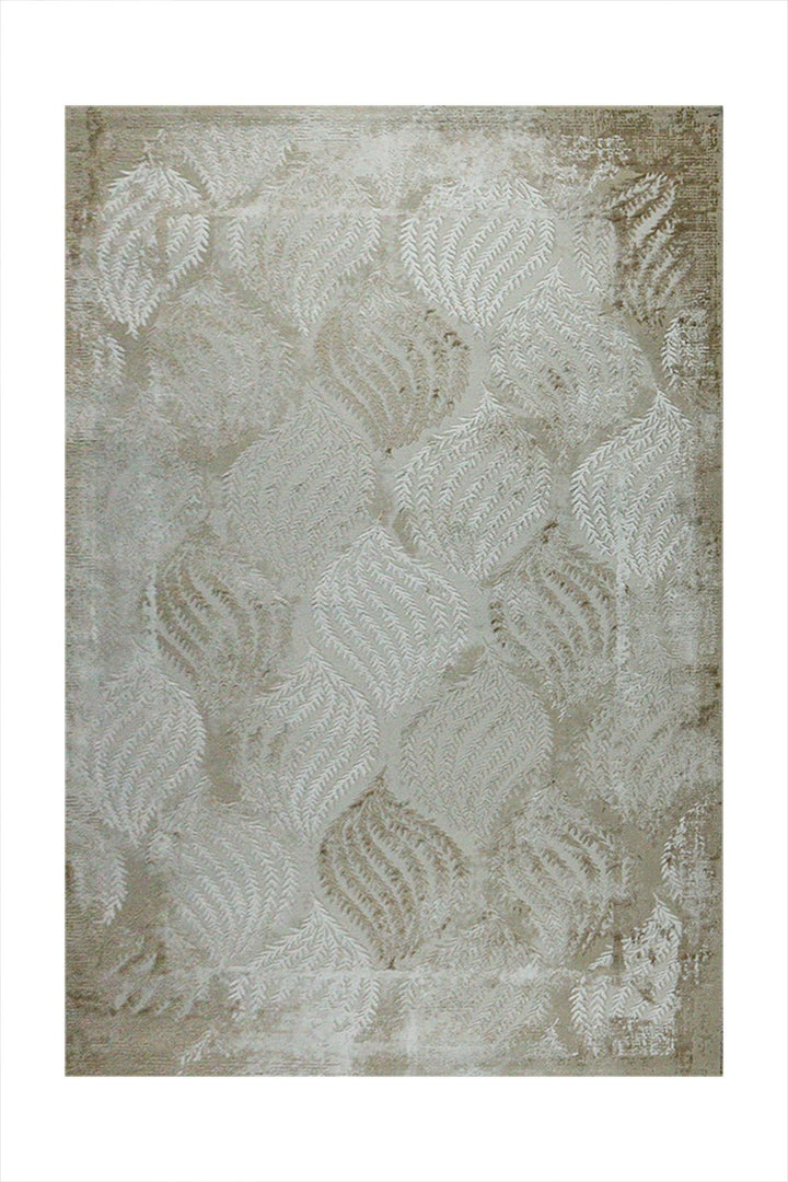 Turkish Modern Festival 1 Rug - Beige - 5.2 x 7.5 FT - Sleek And Minimalist For Chic Interiors - V Surfaces