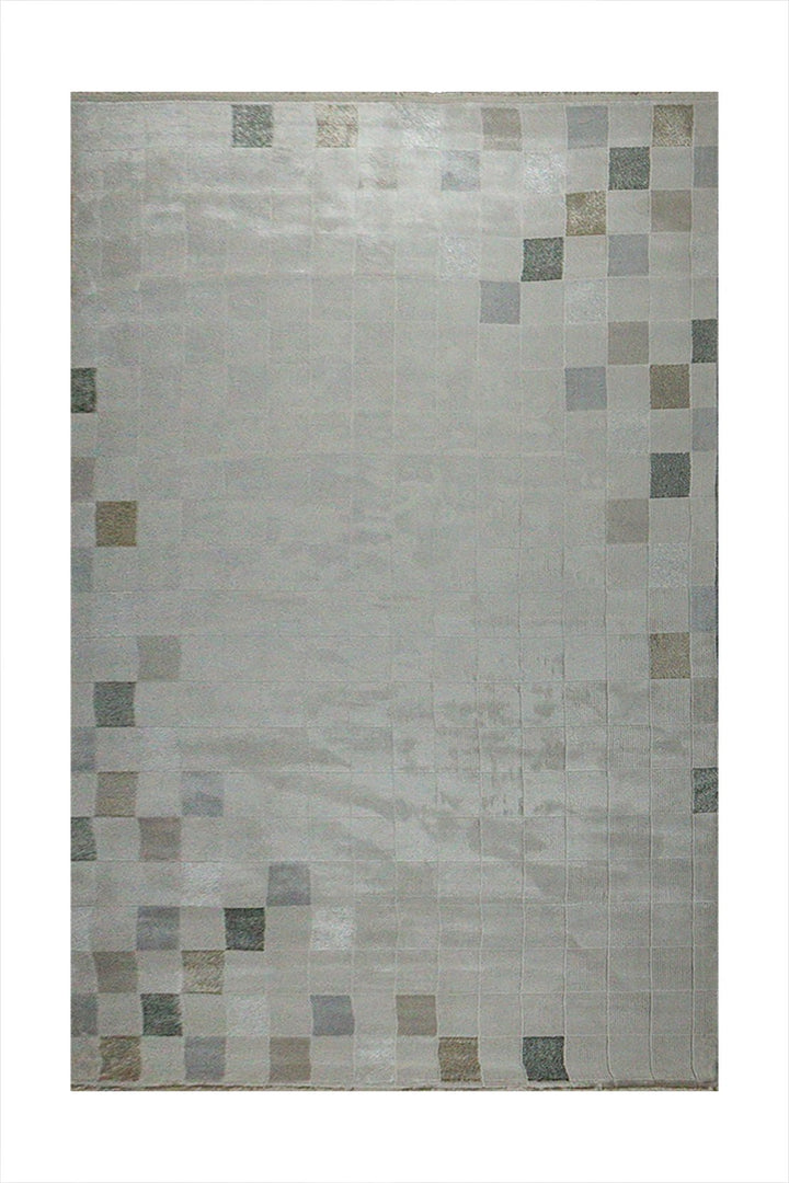 Turkish Modern Festival 1 Rug - Beige - 6.5 x 9.5 FT - Sleek And Minimalist For Chic Interiors - V Surfaces