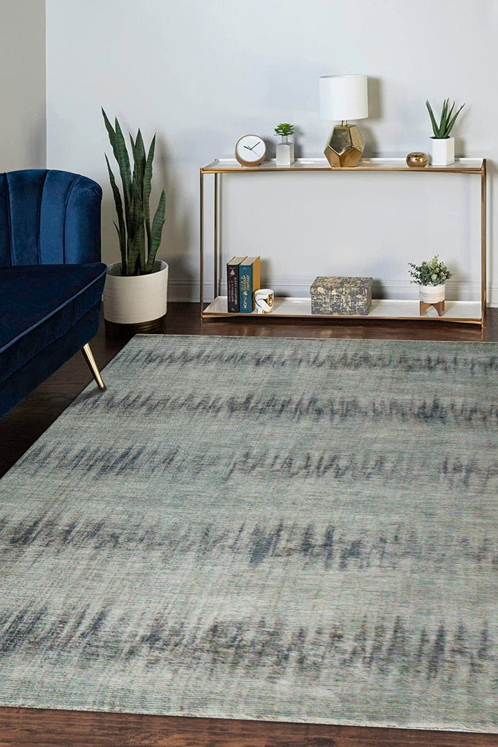 Turkish Modern Festival 1 Rug - Beige & Gray - 6.5 x 8.2 FT - Sleek and Minimalist for Chic Interiors - V Surfaces