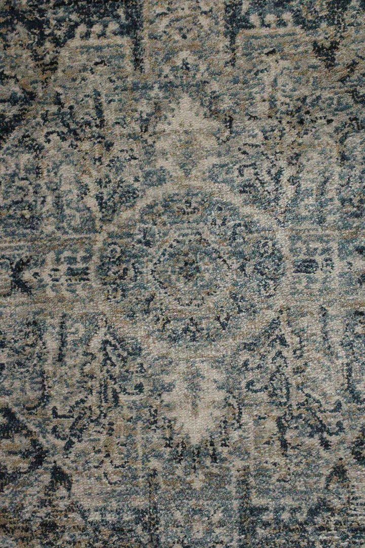 Turkish Modern Festival-1 Rug - Blue - 2.9 X 5.0 Ft- Sleek And Minimalist For Chic Interiors - V Surfaces