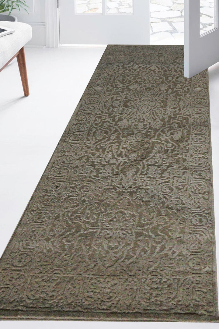 Turkish Modern Festival-1 Rug - Cream - 1.9 X 5.9 Ft- Sleek And Minimalist For Chic Interiors - V Surfaces