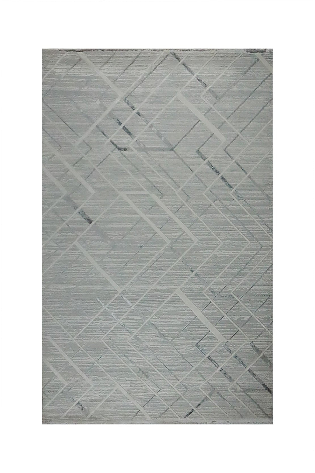 Turkish Modern Festival 1 Rug - Cream and Gray - 5.2 x 7.5 FT - Superior Comfort, Modern Style Accent Rugs - V Surfaces