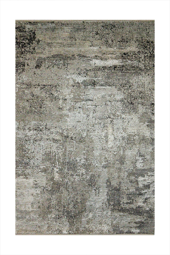 Turkish Modern Festival-1 Rug - Gray - 3.2 X 8.2 Ft- Sleek And Minimalist For Chic Interiors - V Surfaces