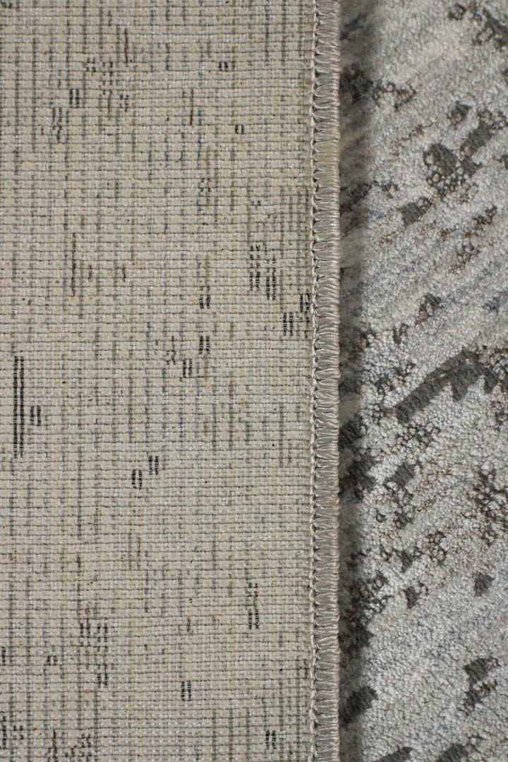 Turkish Modern Festival-1 Rug - Gray - 3.2 X 9.0 Ft- Sleek And Minimalist For Chic Interiors - V Surfaces