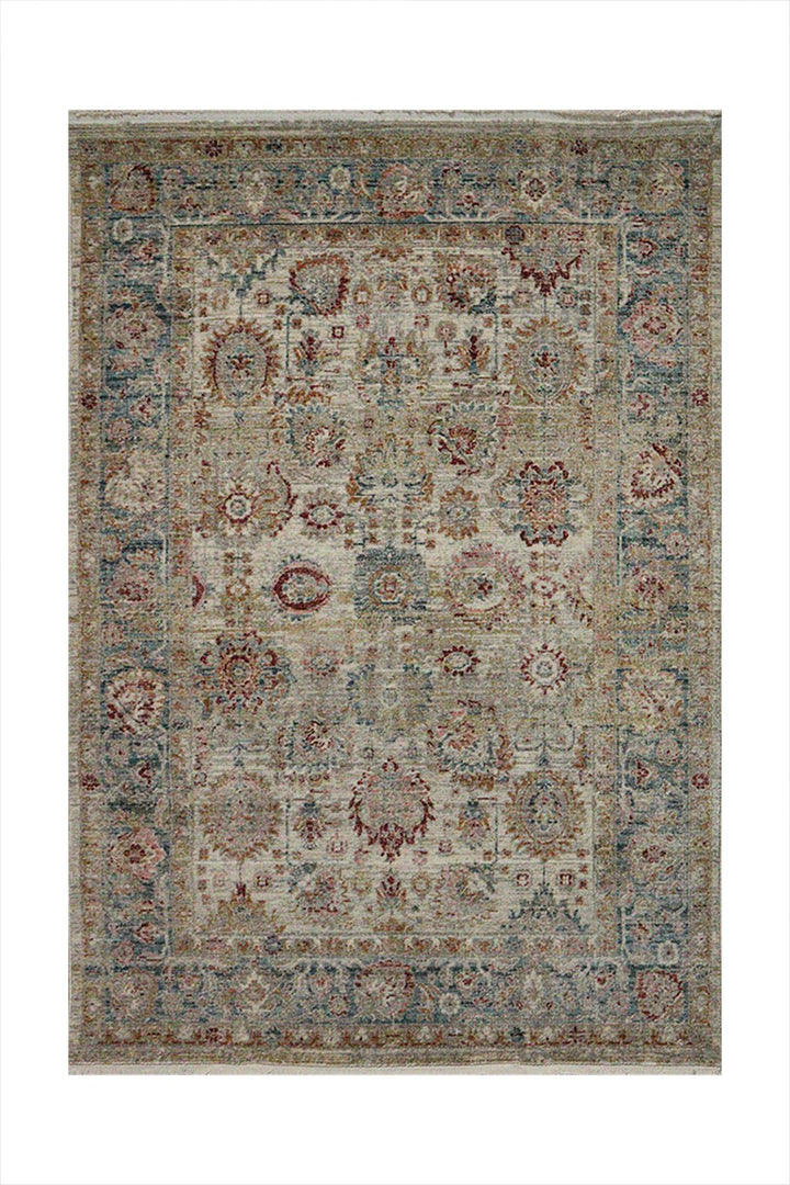 Turkish Modern Festival-1 Rug - Gray- 3.6 X 5.2 Ft- Sleek And Minimalist For Chic Interiors - V Surfaces