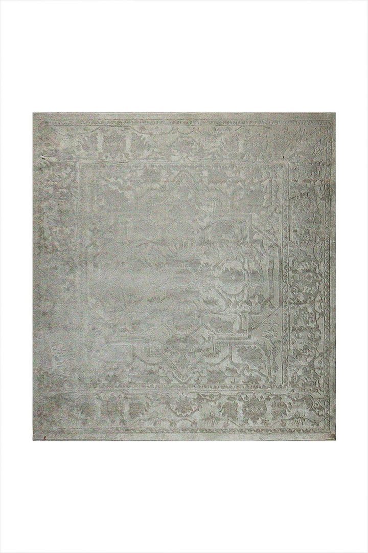 Turkish Modern Festival-1 Rug - Gray - 6.5 X 6.5 Ft- Sleek And Minimalist For Chic Interiors - V Surfaces