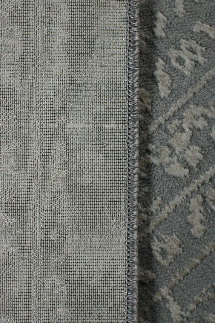 Turkish Modern Festival 1 Rug - Gray - 8.6 x 11.9 FT - Sleek And Minimalist For Chic Interiors - V Surfaces