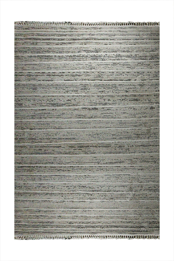 Turkish Modern Festival 1 Rug - Gray & Beige - 9.1 x 11.8 FT - Sleek And Minimalist For Chic Interiors - V Surfaces