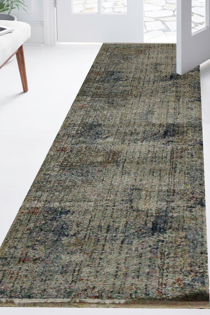 Turkish Modern Festival-1 Rug - Grey - 1.9 X 8.0 Ft- Sleek And Minimalist For Chic Interiors - V Surfaces