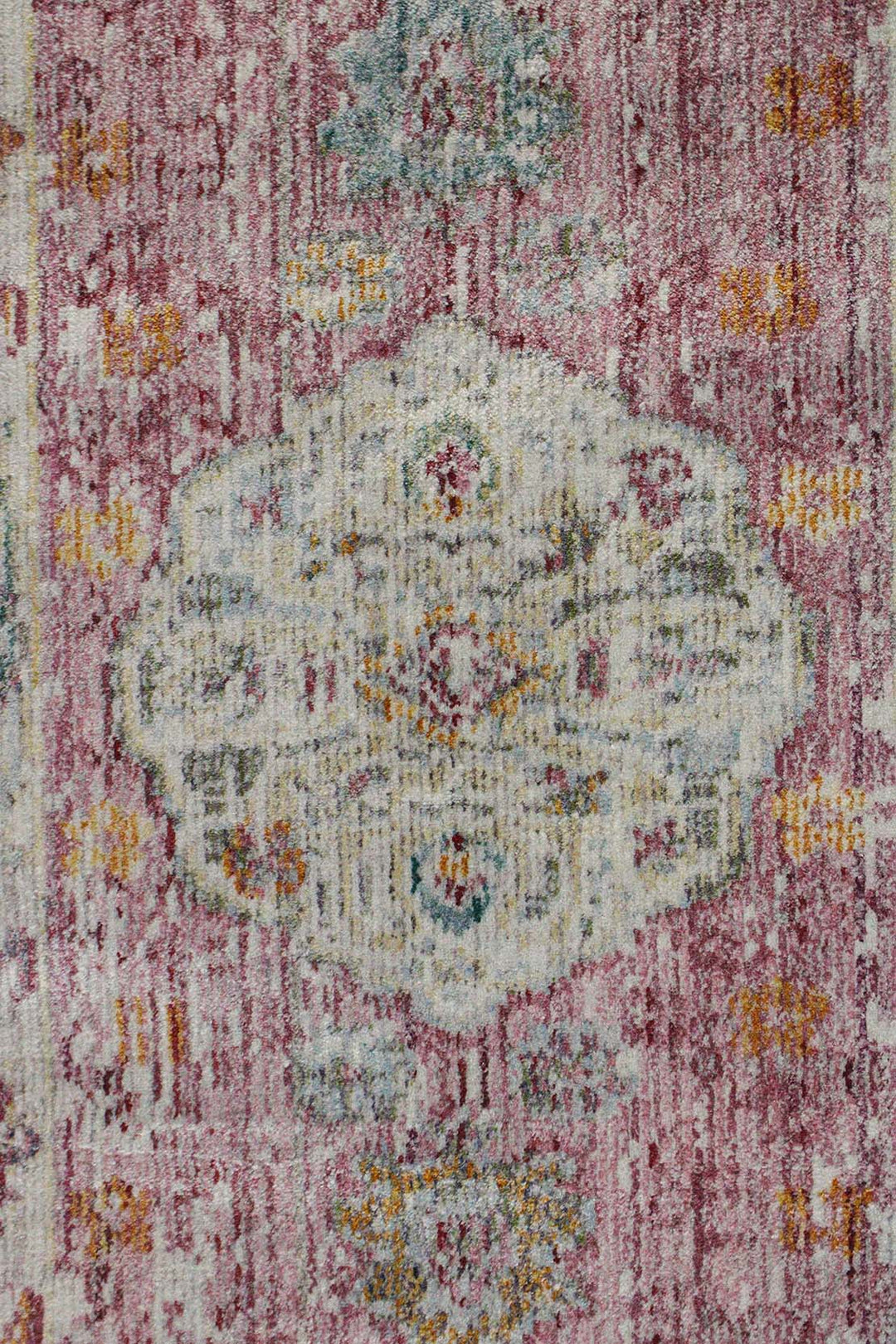 Turkish Modern Festival-1 Rug - Rose - 2.2 X 8.0 Ft- Sleek And Minimalist For Chic Interiors - V Surfaces