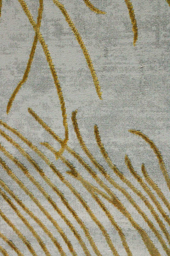 Turkish Modern Festival-1 Rug - Yellow - 9.8 X 13.1 Ft- Sleek And Minimalist For Chic Interiors - V Surfaces