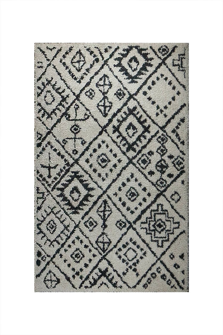 Turkish Modern Festival 2 Rug - 5.24 x 7.54 FT - Gray - Superior Comfort, Modern Style Accent Rugs - V Surfaces