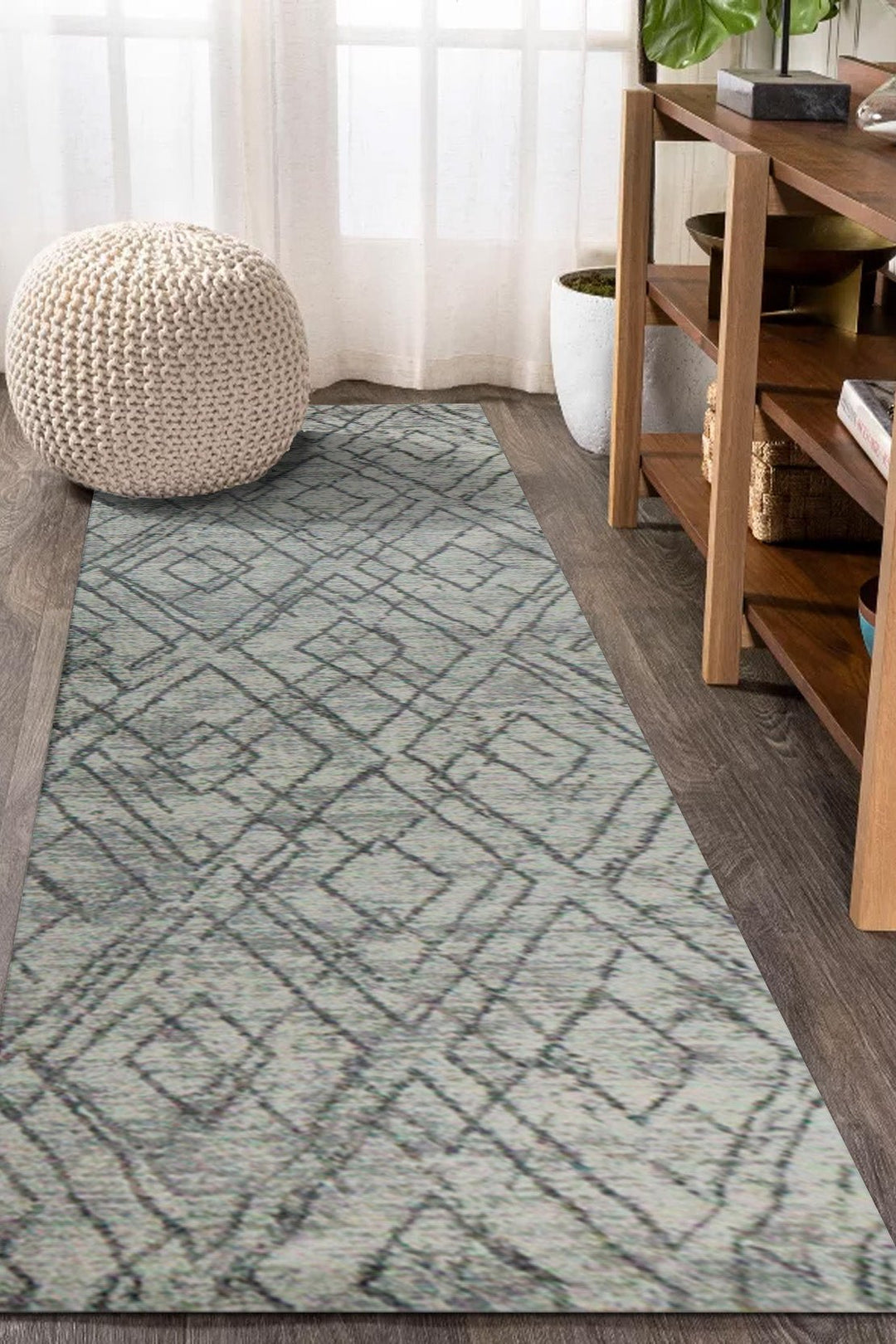 Turkish Modern Festival - 3 Rug - 2.6 x 9.8 FT - White - Superior Comfort, Modern Style Accent Rugs - V Surfaces