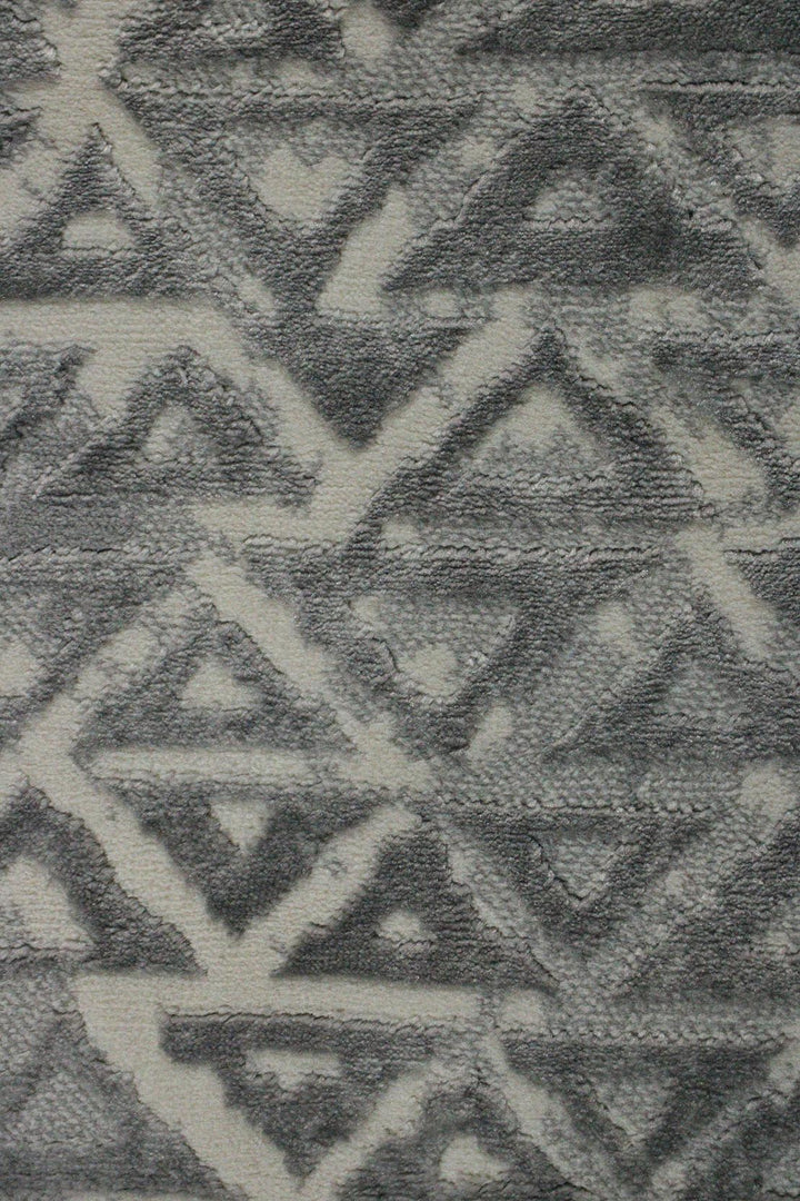 Turkish Modern Festival 3 Rug - Gray - 6.5 x 9.5 FT - Sleek And Minimalist For Chic Interiors - V Surfaces