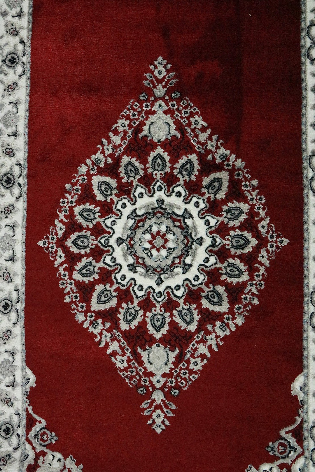 Turkish Modern Festival P Rug - 3.3 x 6.6 FT - Red - Sleek and Minimalist for Chic Interiors - V Surfaces