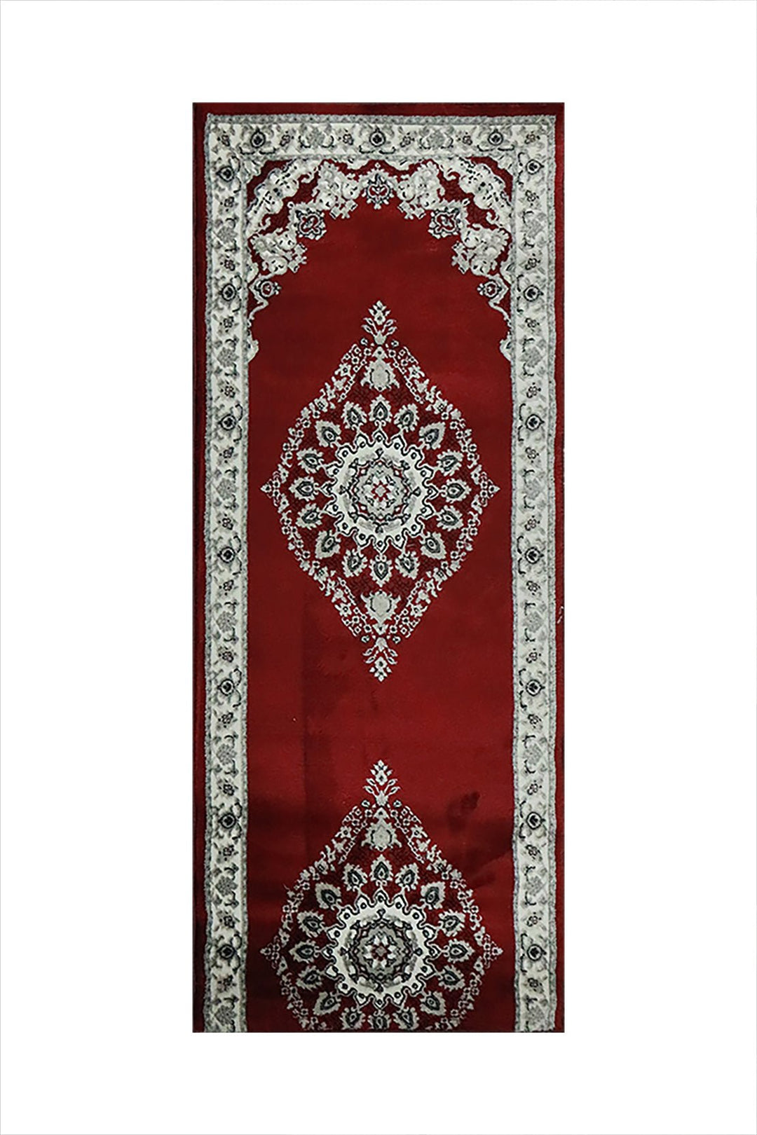 Turkish Modern Festival P Rug - 3.3 x 6.6 FT - Red - Sleek and Minimalist for Chic Interiors - V Surfaces