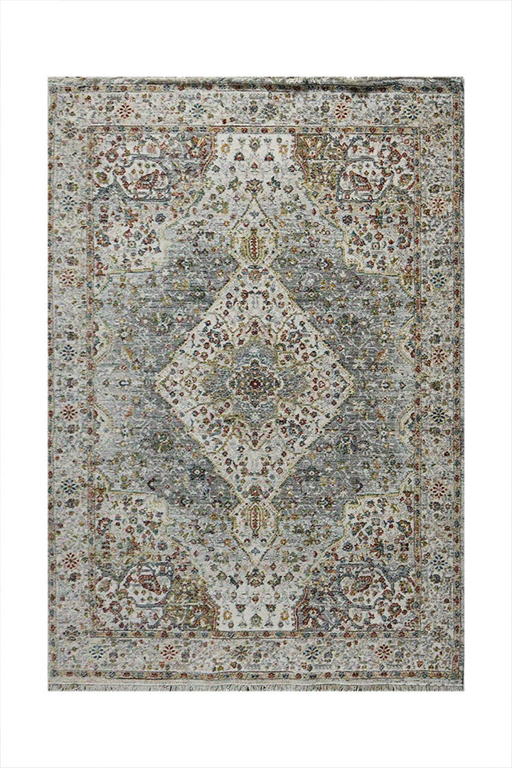 Turkish Modern Festival Plus Rug - 3.2 x 6.5 FT - Gray - Superior Comfort, Modern Style Accent Rugs - V Surfaces