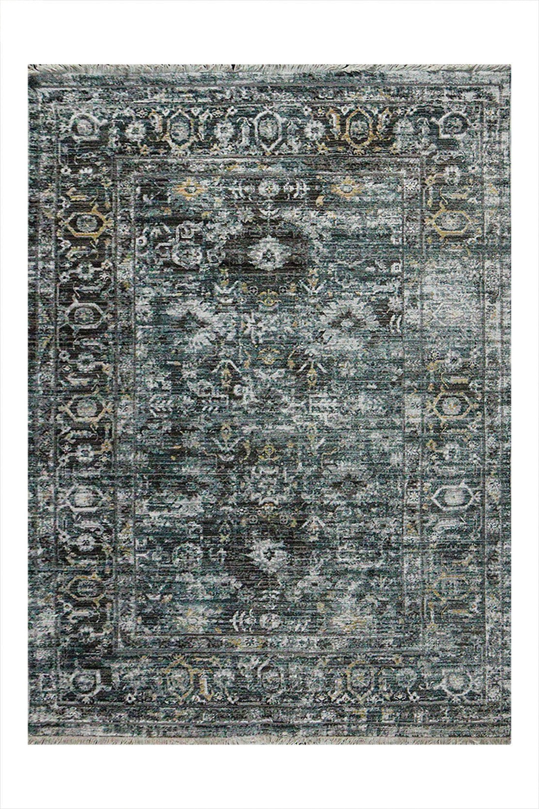 Turkish Modern Festival Plus Rug - 3.9 x 5.4 FT - Gray - Superior Comfort, Modern Style Accent Rugs - V Surfaces