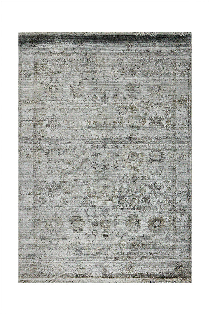 Turkish Modern Festival Plus Rug - 3.9 x 5.4 FT - Gray - Superior Comfort, Modern Style Accent Rugs - V Surfaces