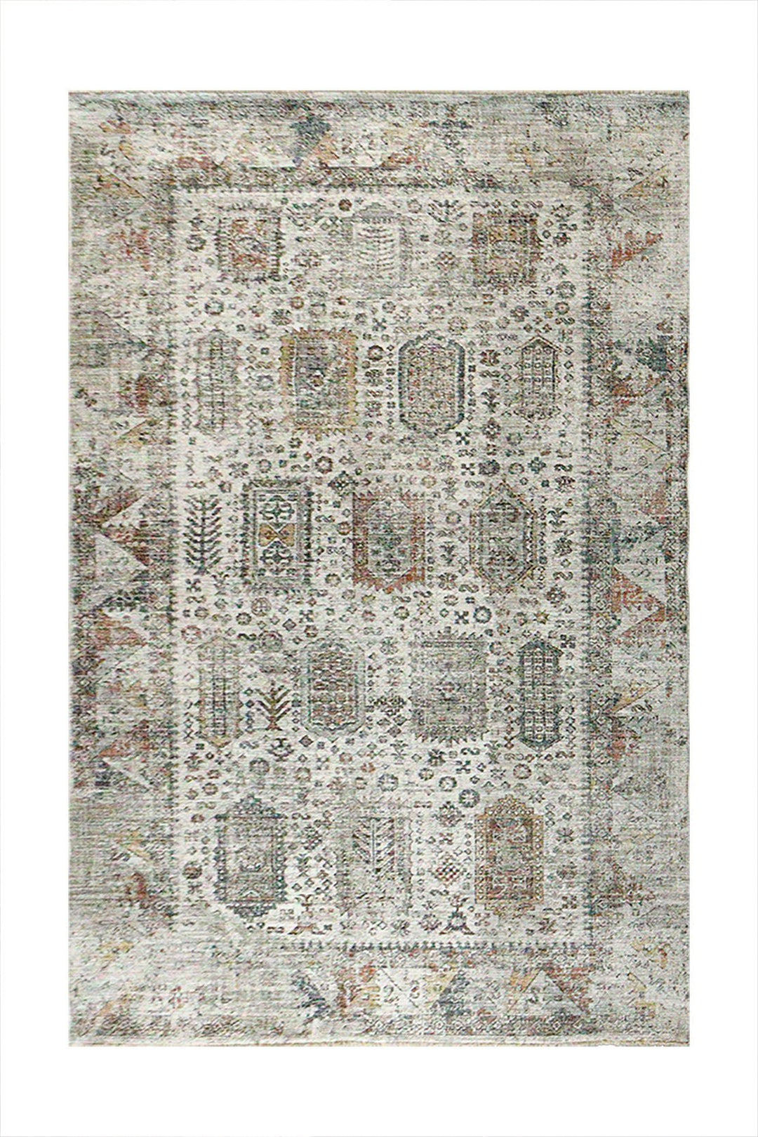 Turkish Modern Festival Plus Rug - 4.9 x 7.8 FT - Cream - Superior Comfort, Modern Style Accent Rugs - V Surfaces