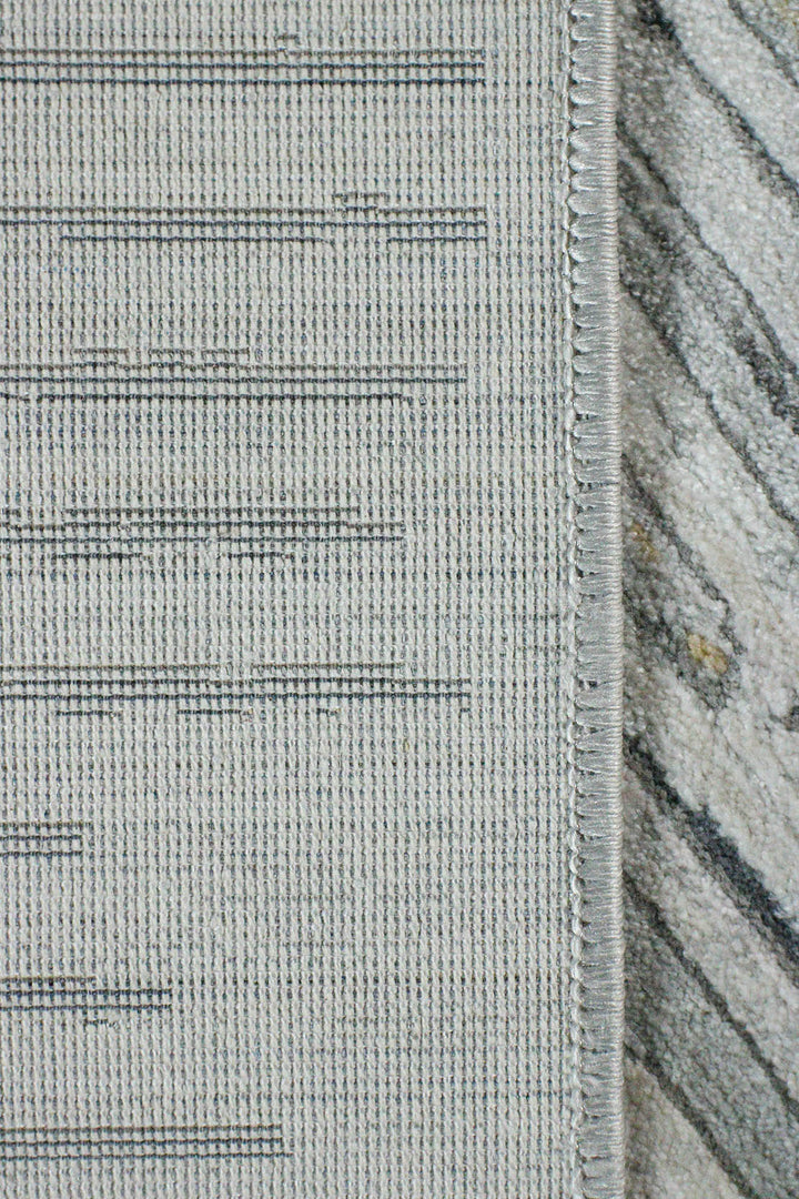 Turkish Modern Festival Plus Rug - 5.2 x 7.7 FT - Gray - Sleek and Minimalist for Chic Interiors - V Surfaces